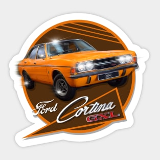 Classic Car Retro Cortina GXL Sticker